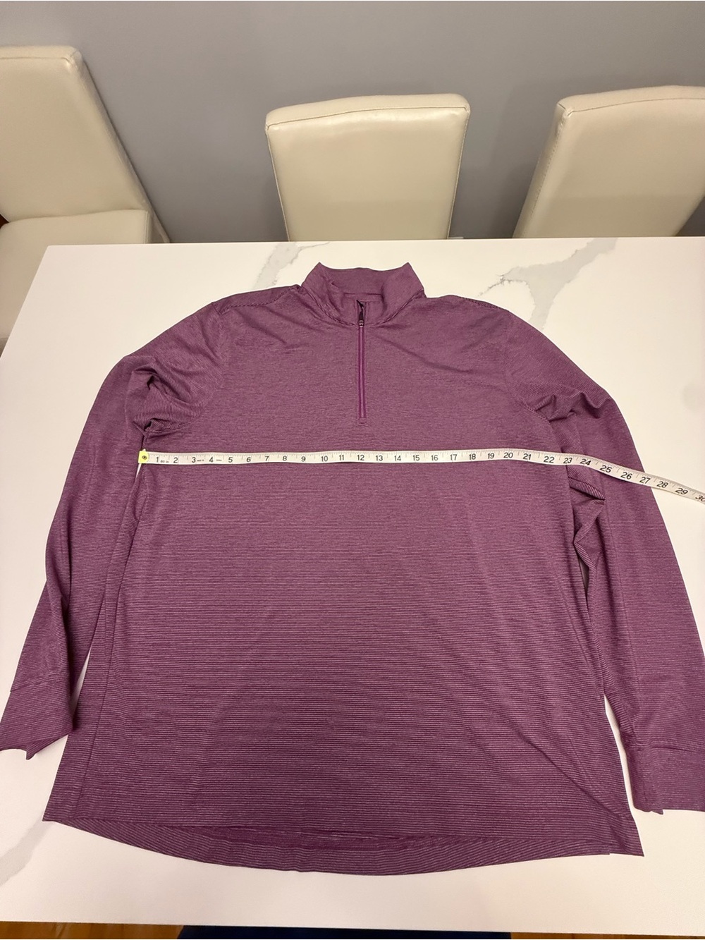 Greg Norman Collection Women’s Quarter-Zip Pullover in Plum